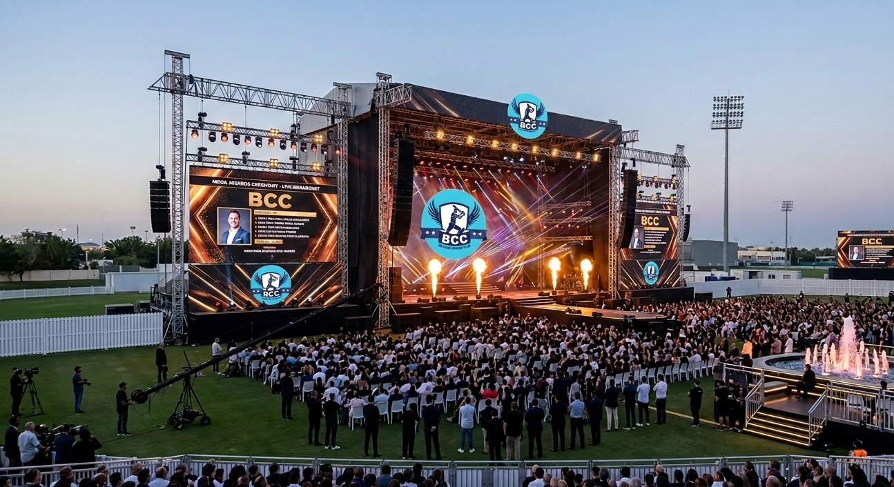 Mega Event Stage Setup